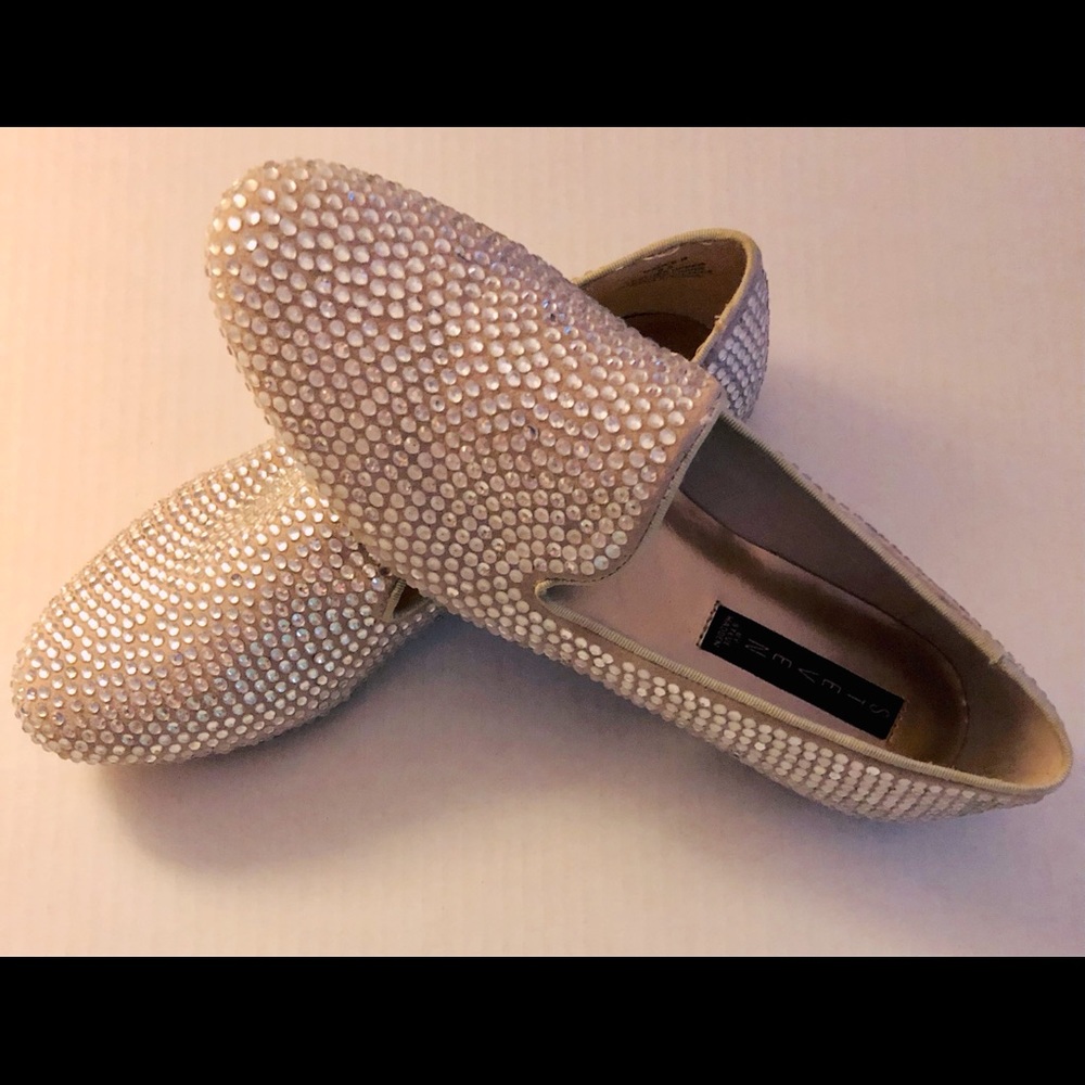 Steve Madden Madee Rhinestone Flats - NWB - Sz 8.5